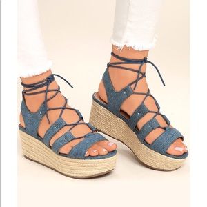 Steve Madden platform sandals